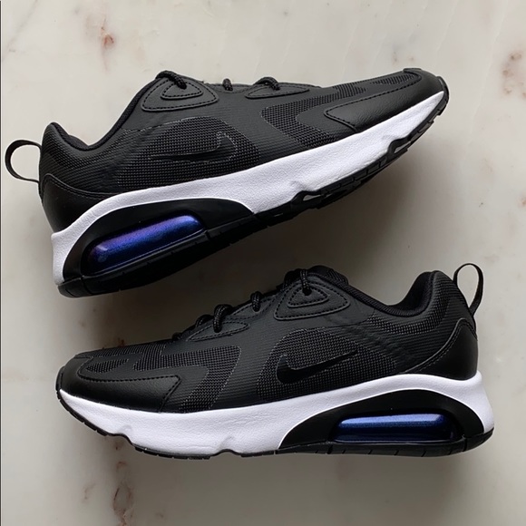 NEW Nike Air Max 200 black shoes - Picture 4 of 8